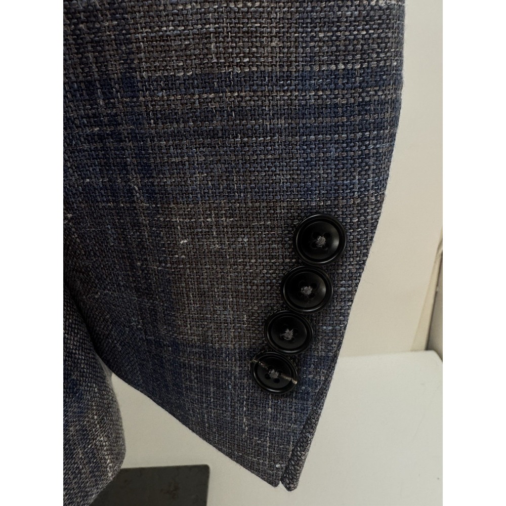 NWT Peter Millar Crown Crafted Dawson Plaid Blazer Jacket Sport Coat 42 R $1295 - Picture 8 of 16